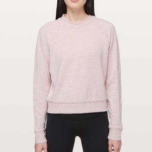 Lululemon Close Comfort Crewneck
Heathered Pink Bliss